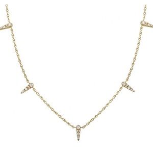Diamond Spike Necklace